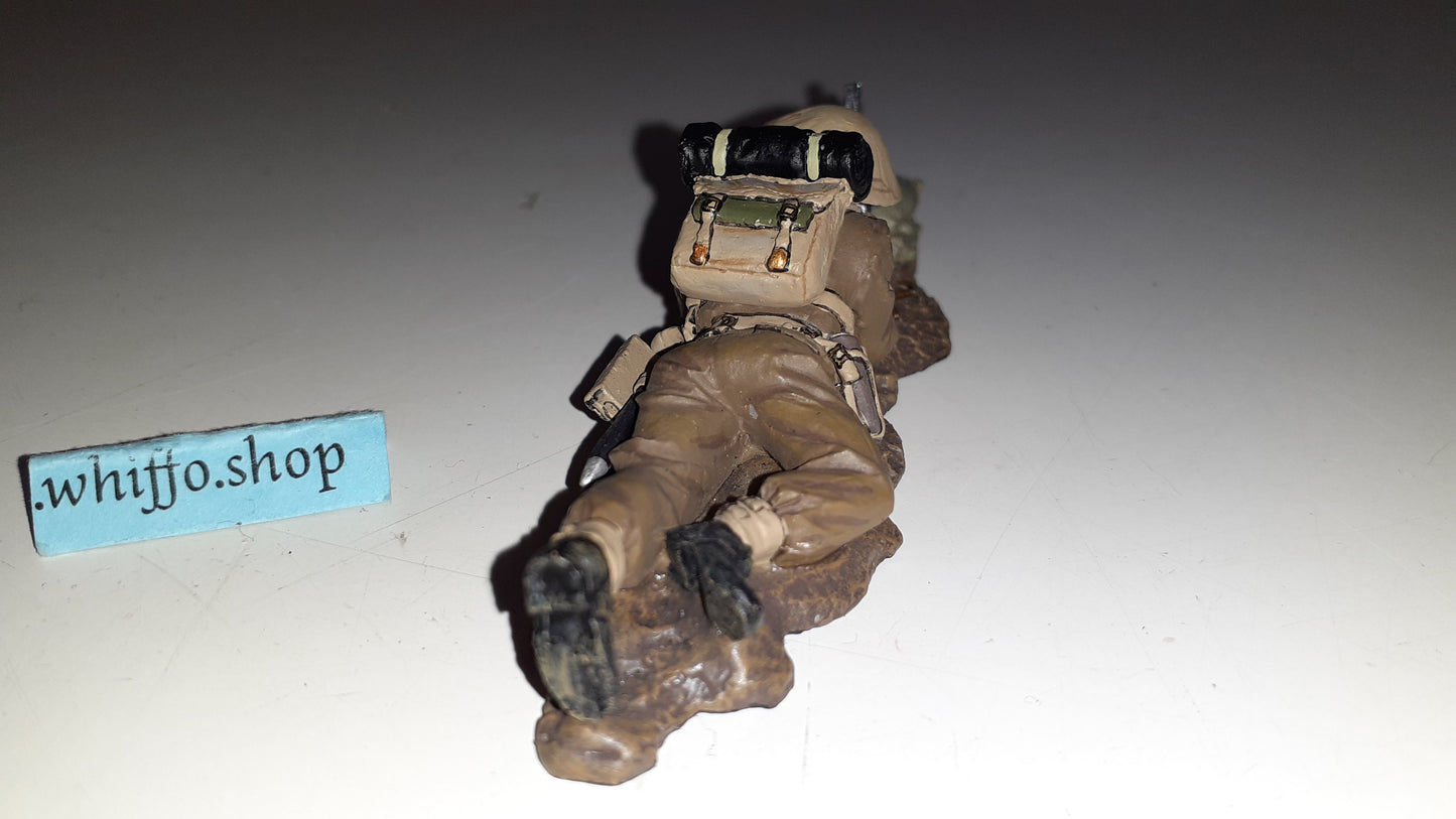 King and country Ww2 British Laying Firing Bren Gun Fob26 Fob026 boxed 1:30 wb