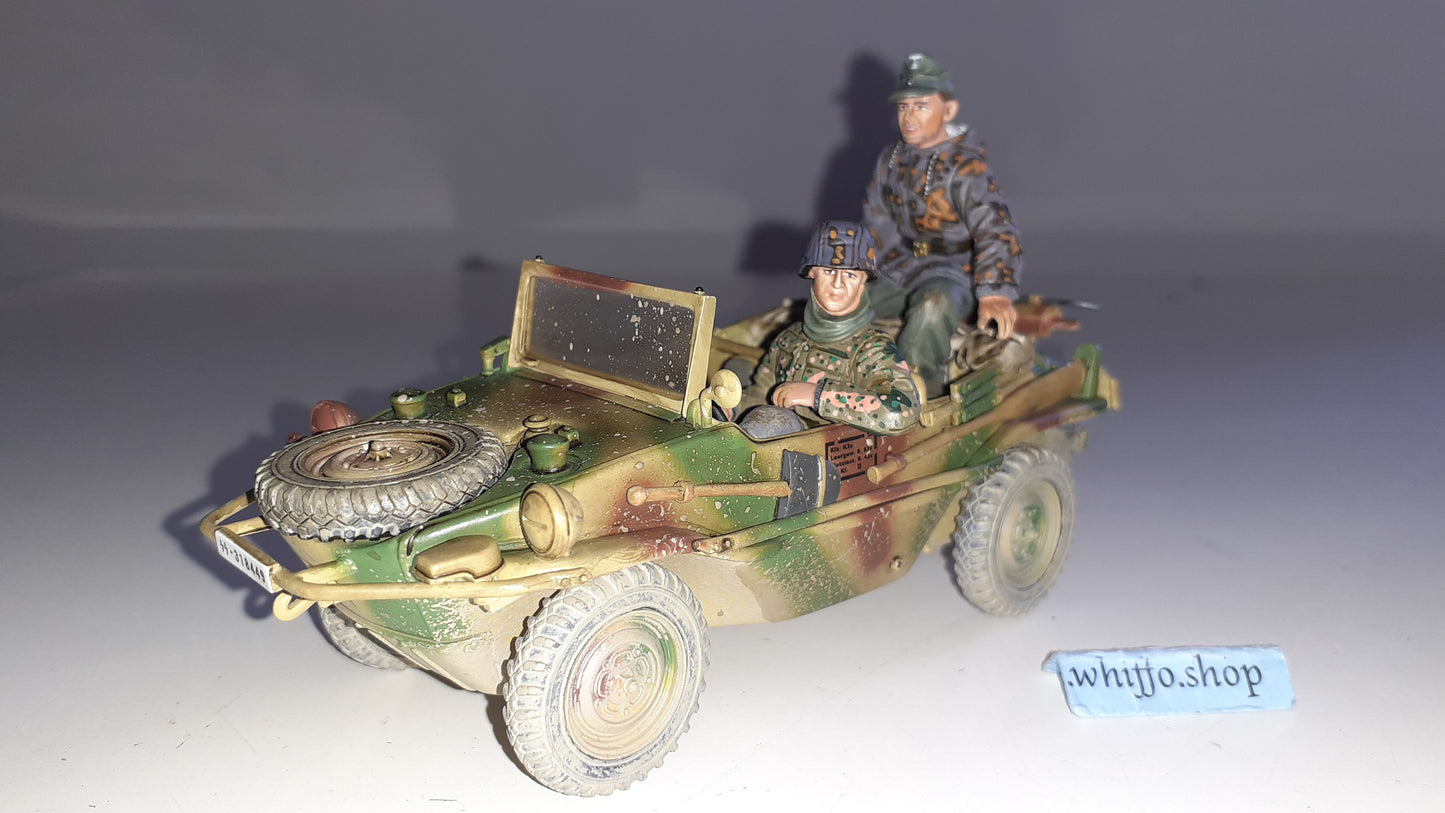 Britains 25051 Ww2 German Type 166 Schwimmwagen 12th S Division Crew S647