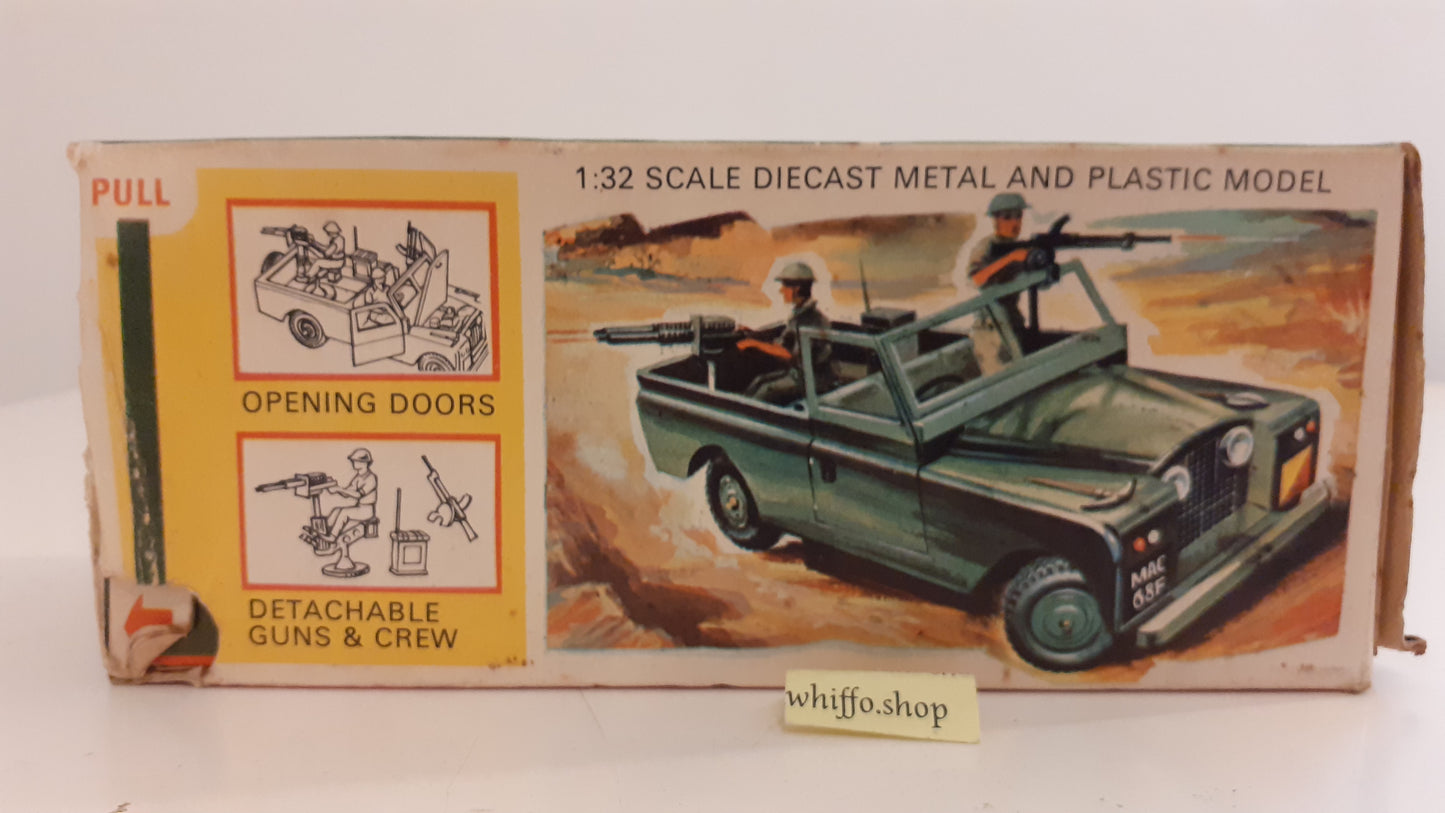 Britains Deetail 9777 Lwb Land Rover Ww2 Sas 1970s 1:32 metal boxed s864b