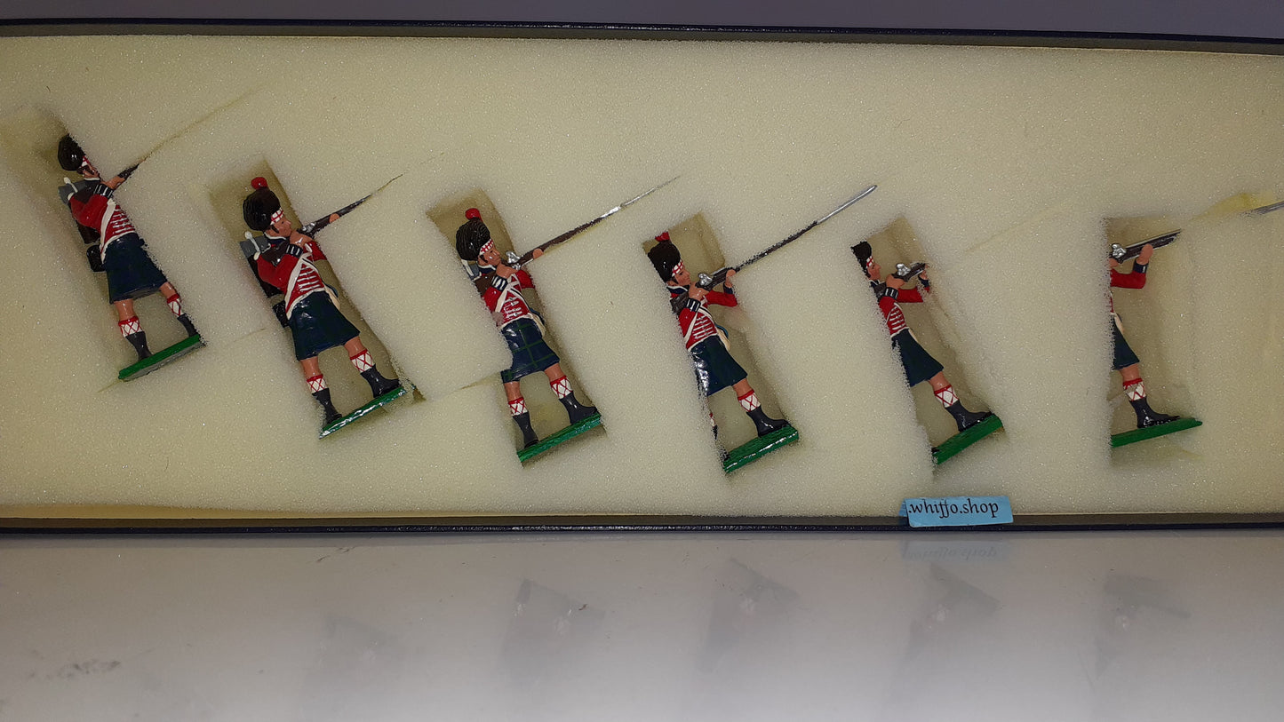 Little Legion Napoleonic Waterloo 42nd Black Watch Highlanders Wb9 Box 1:32 S645