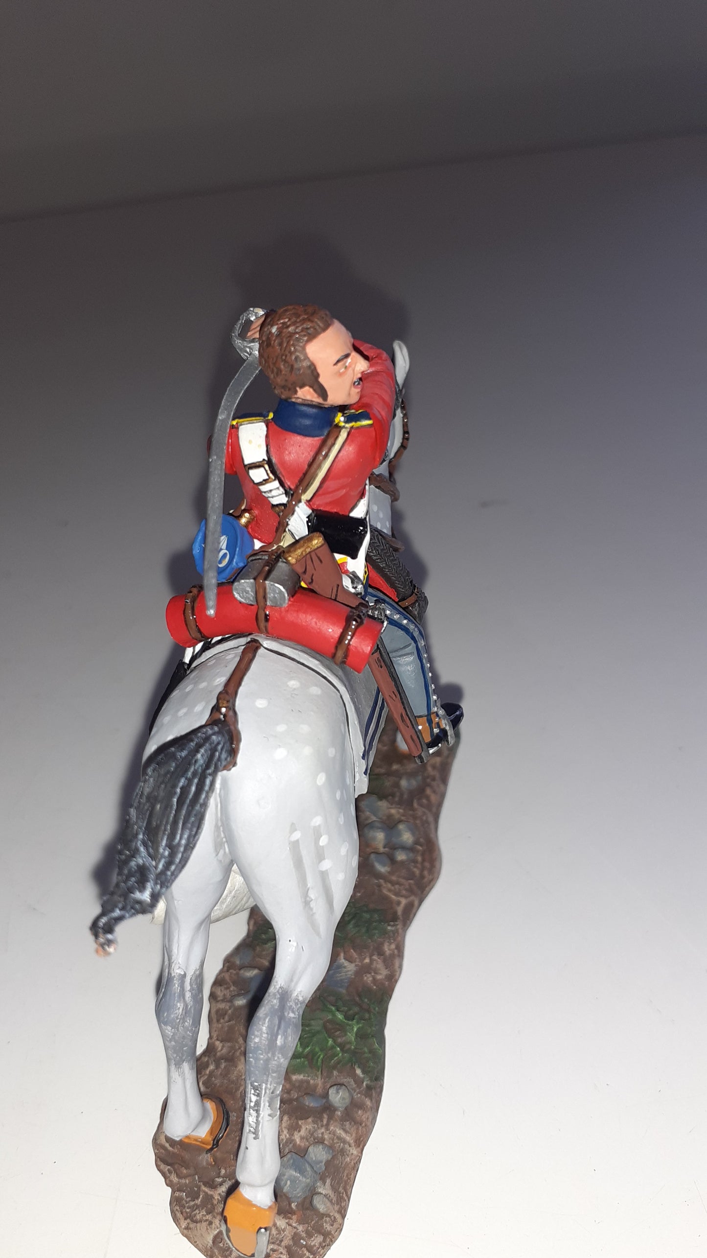 King and country Na86 Scots Greys Slashing 2006 Napoleonic Waterloo box S772