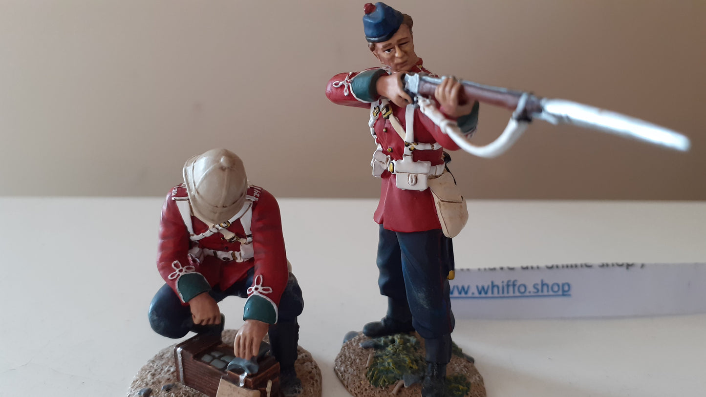 Britains 20155 Zulu wars 24th foot 1:32 metal More Ammo boxed s3 2015