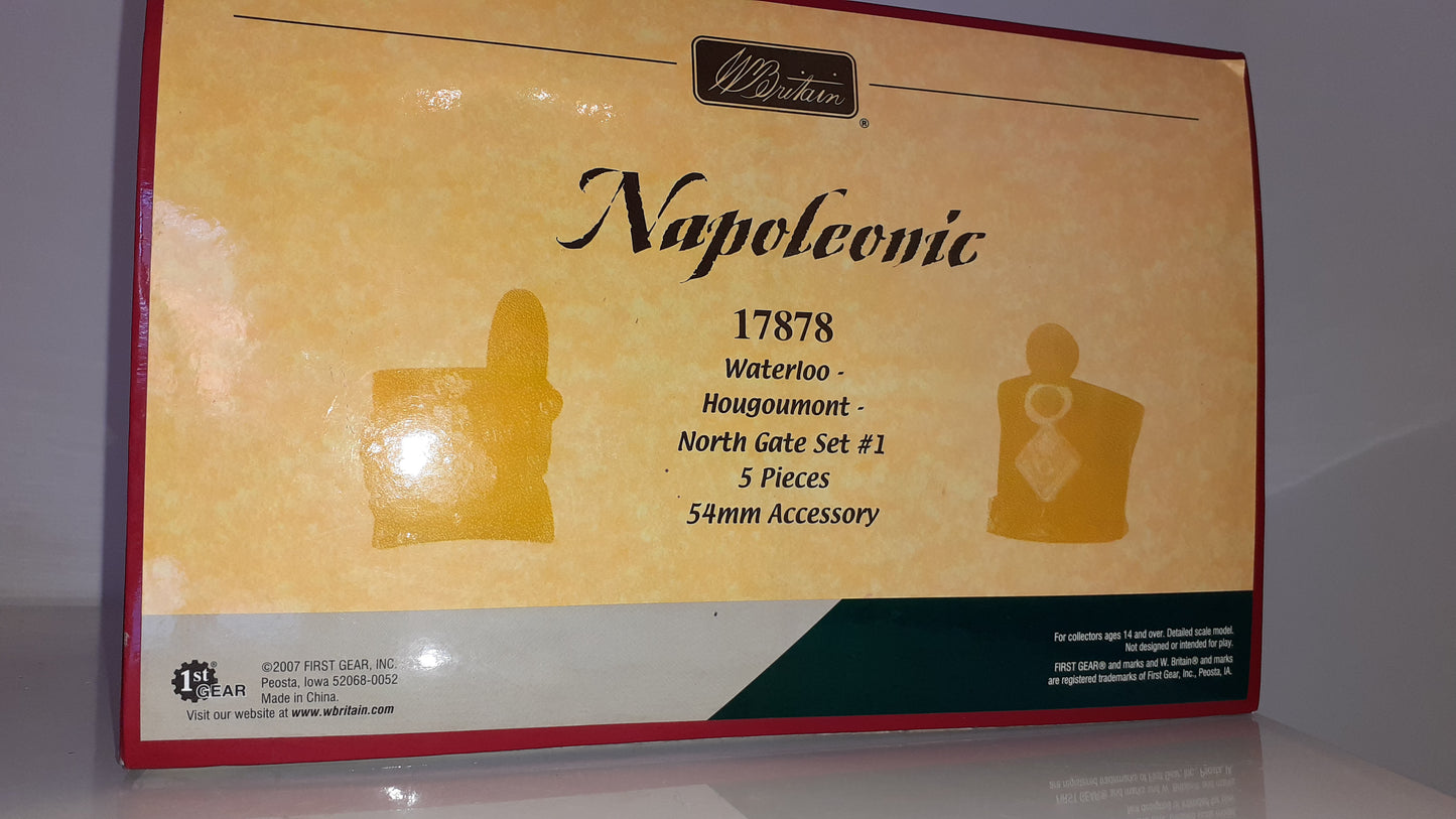 BRITAINS 17878 Waterloo Hougoumont North Gate Napoleonic 2007 1:32 S7
