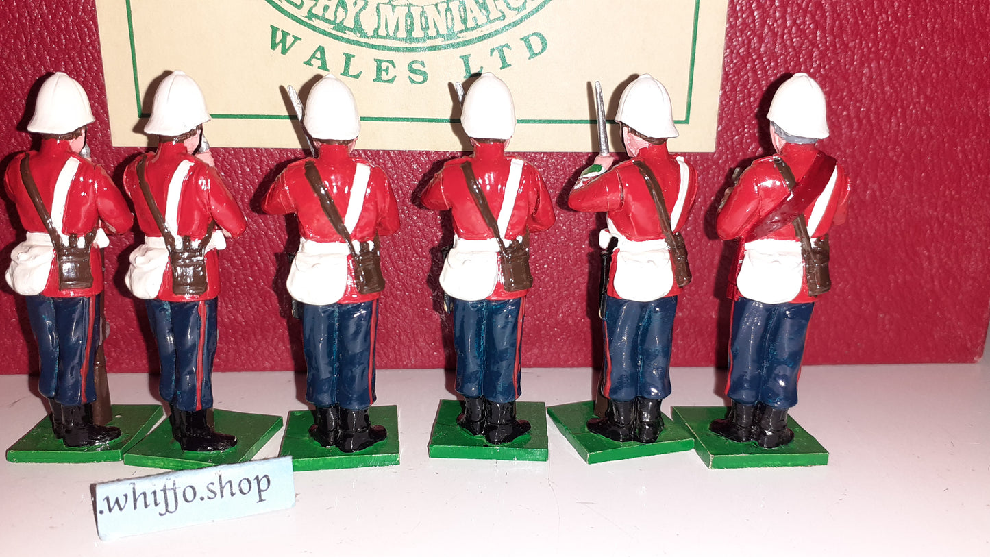 early trophy miniatures 1991 zulu war 24th foot zs49 Fix Bayonets 1:32 box S2