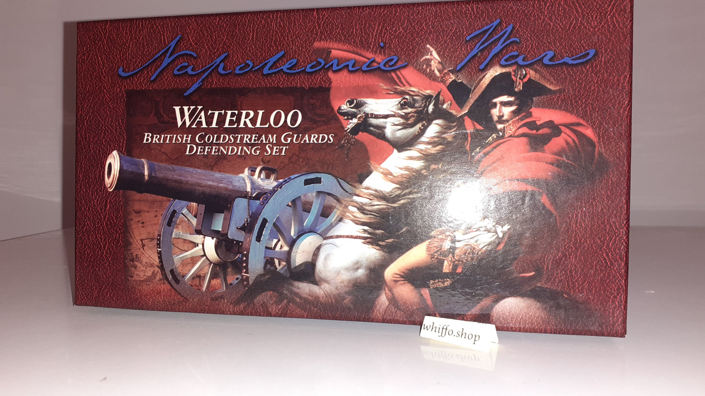 Britains 00150 1999 Waterloo Napoleonic Coldstream Guards Defending 1:32 s835