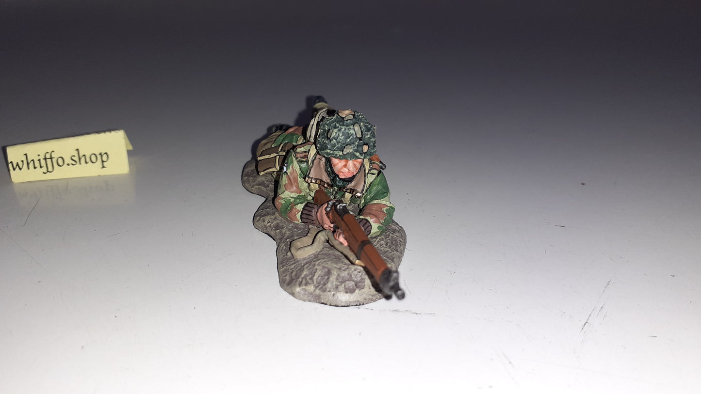 King and country Ww2 Mg022 Paras Paratroopers Arnhem 2010 boxed 1:30 S523