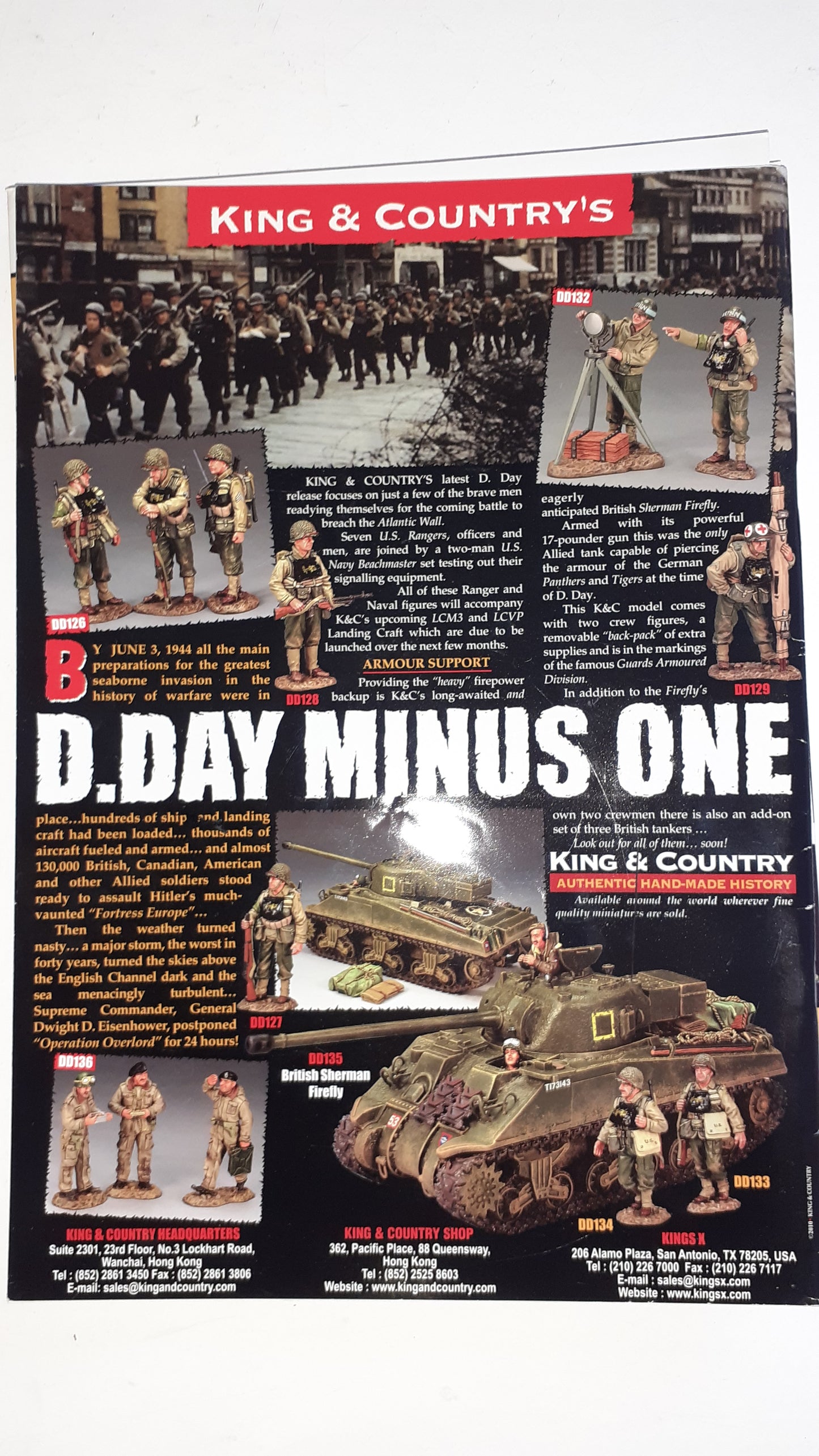 King and country Toy Soldier Magazine 3 Mags 2010 Apr May Jun 143 144 145 S7