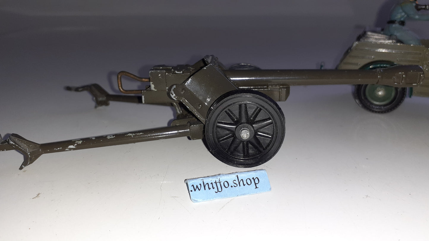 Britains 9788 1980 Deetail German Ww2 Kubelwagen And Gun 1:32 boxed S550