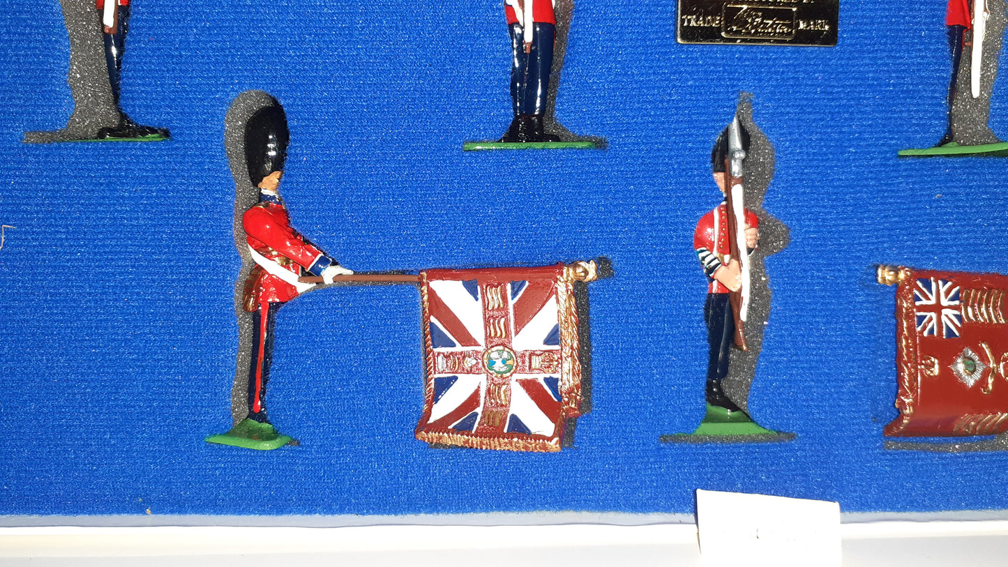 Britains 00215 1999 Limited Edition Scots Guard Colour Party 1899 1:32 boxed S7