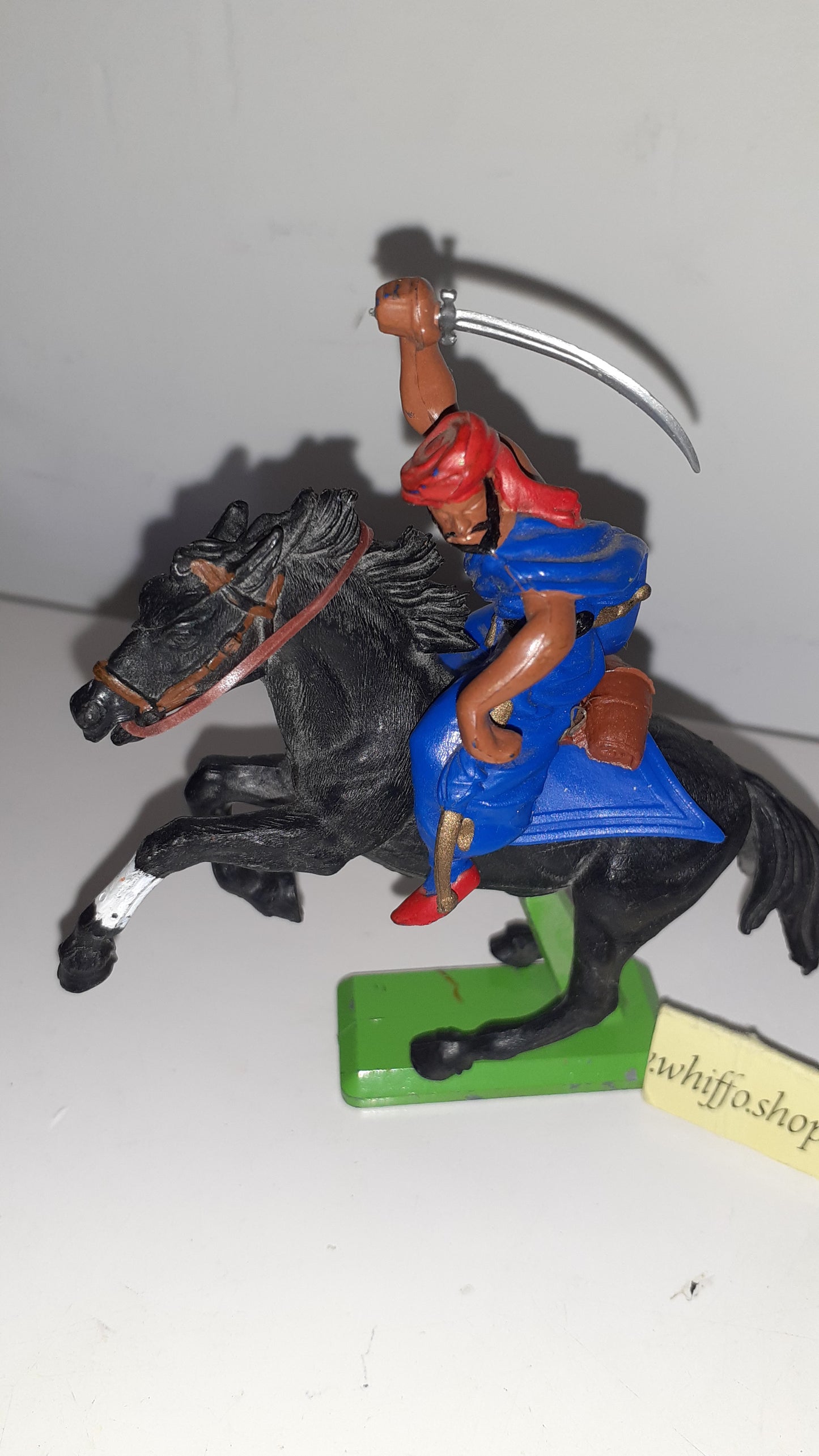 Britains deetail mounted arabs cavalry 1970s Made England Set of 3 1:32 B2