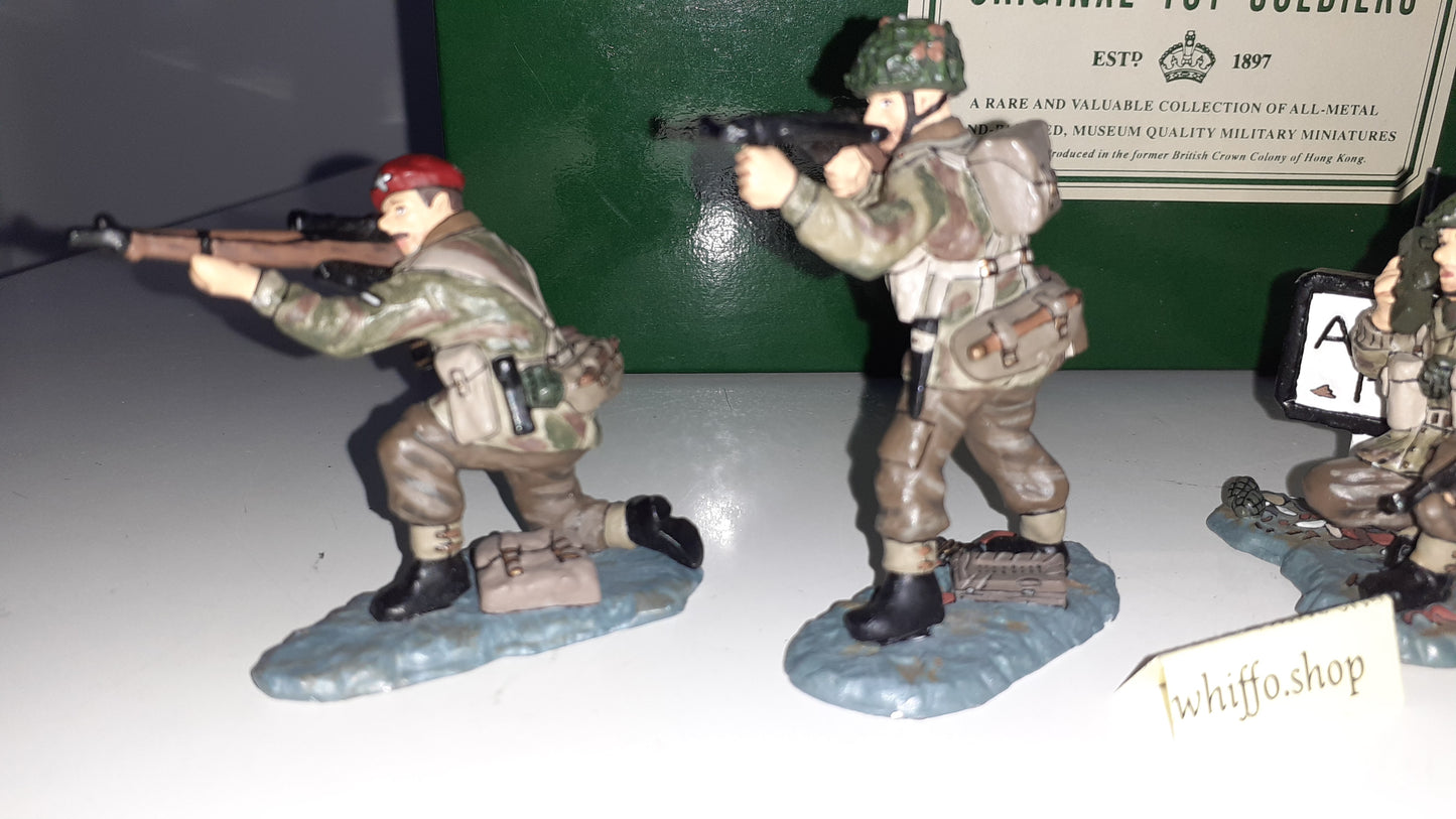 King and country Ww2 An001 Only 500 Paras Paratroopers Arnhem boxed 1:30 S857