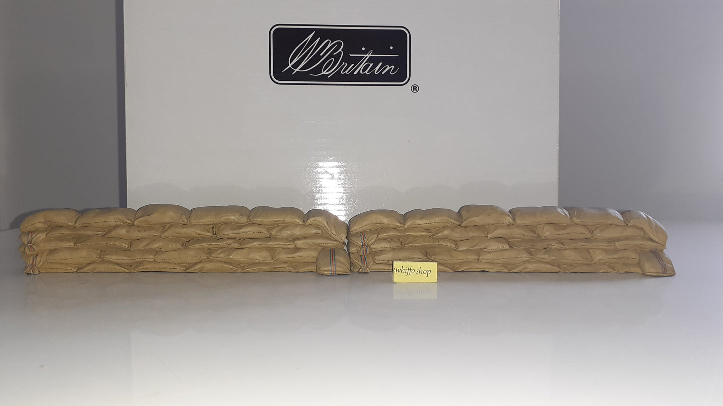 Britains 51002 Zulu wars 24th Foot Mealie Bag Walls 1:32 2008 boxed S7b