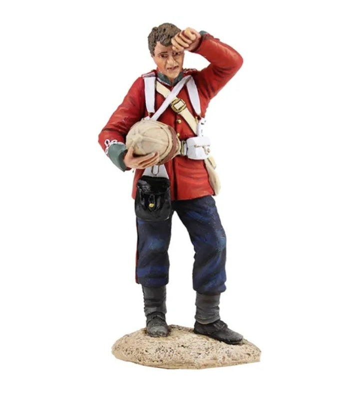 Britains 20166 24th Foot Wiping Brow Zulu Wars boxed 2015 1:32 B10