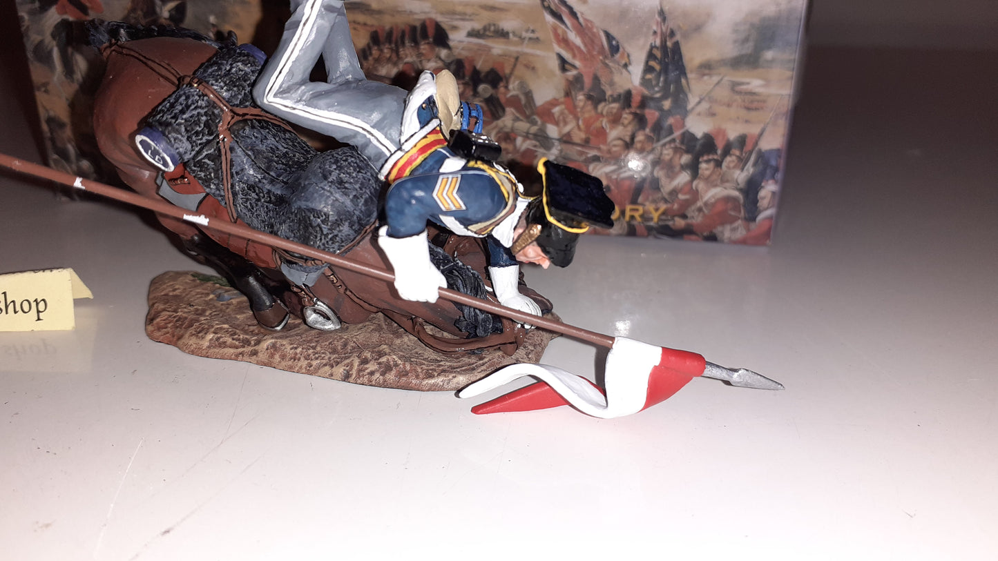 King and country Crimean War Falling 17th Lancer boxd 1:30 Crw36 S555