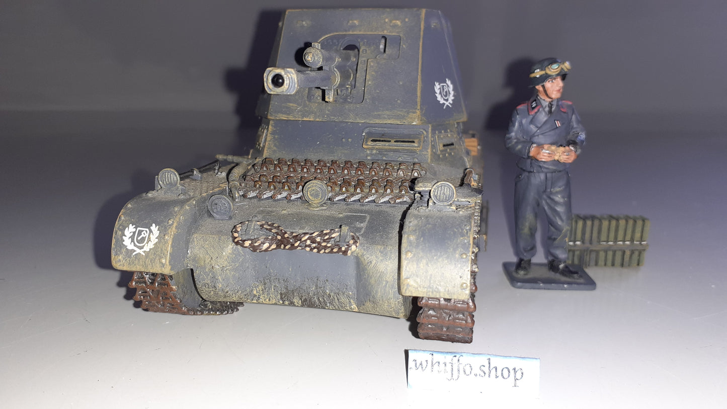 King and country ww2 German panzer 1 panzerjager 1 2011 boxd 1:32 Lah149 Wdb for sale