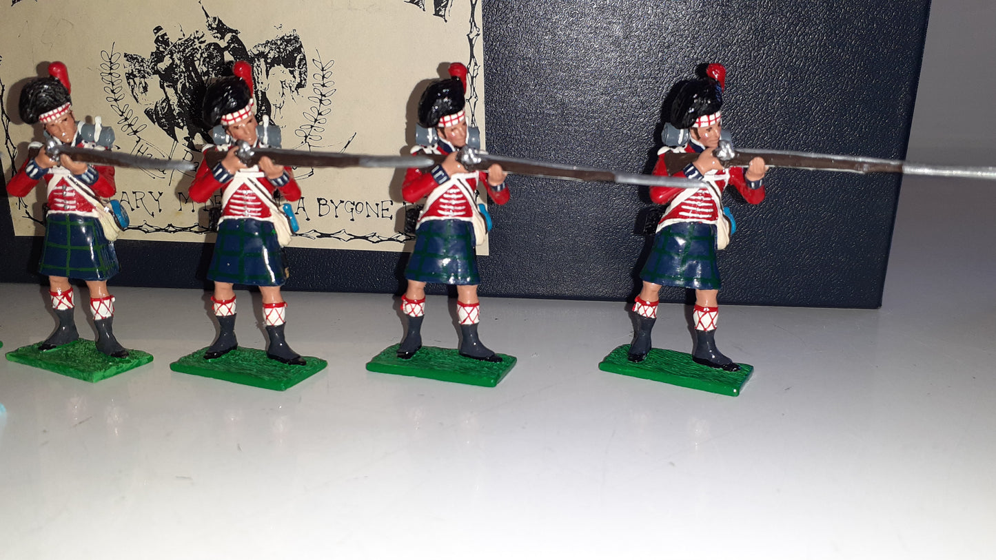 Little Legion Napoleonic Waterloo 42nd Black Watch Highlanders Wb9 Box 1:32 S645