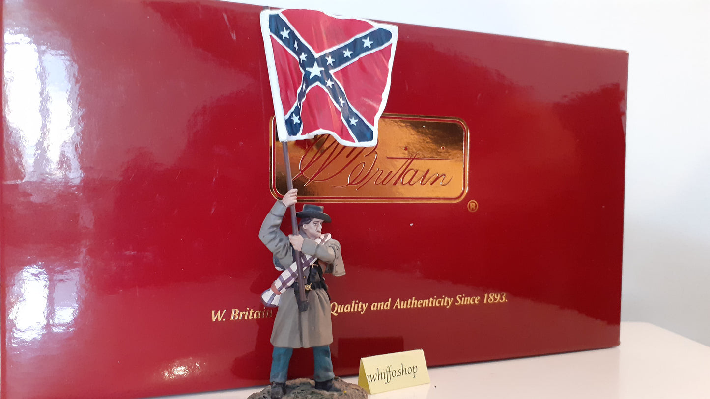 Britains 2012 31165 Acw Confederate Bearer boxed 1:32 S5