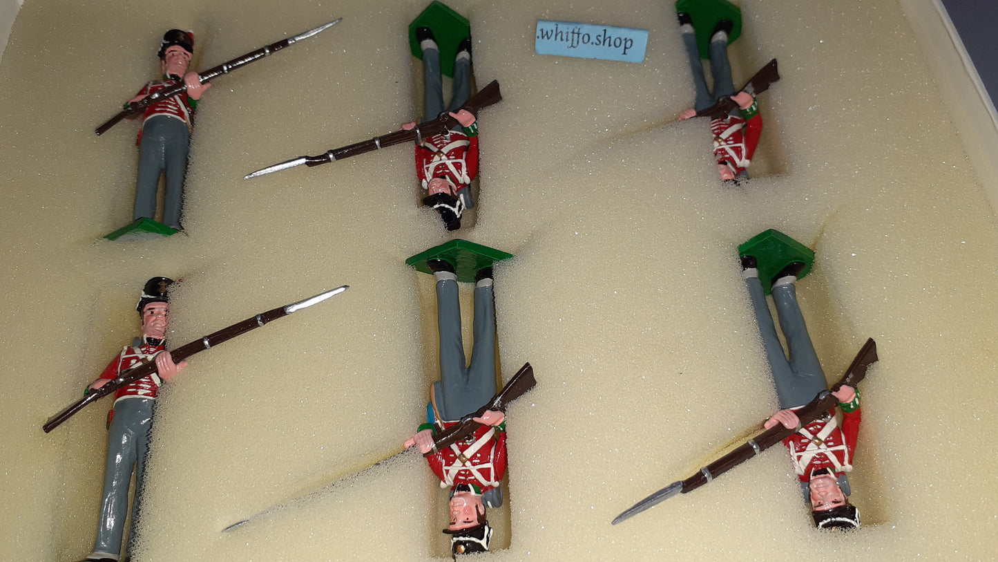 trophy miniatures 1991 British Infantry Ready Napoleonic Wa5 1:32 metal box S2B