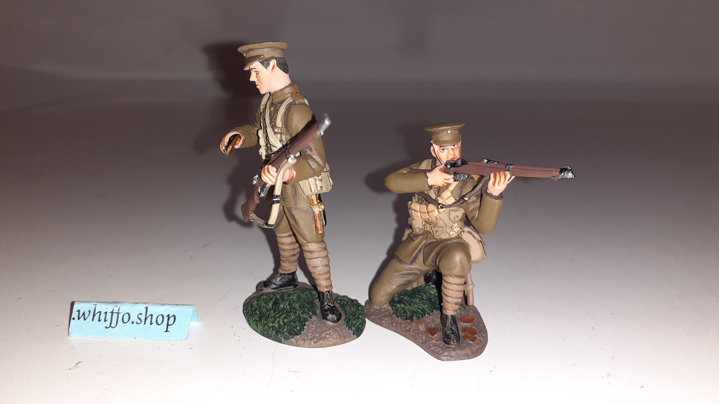 Britains ww1 23004 2008 British infantry Firing Line Only 500 Made metal box s8