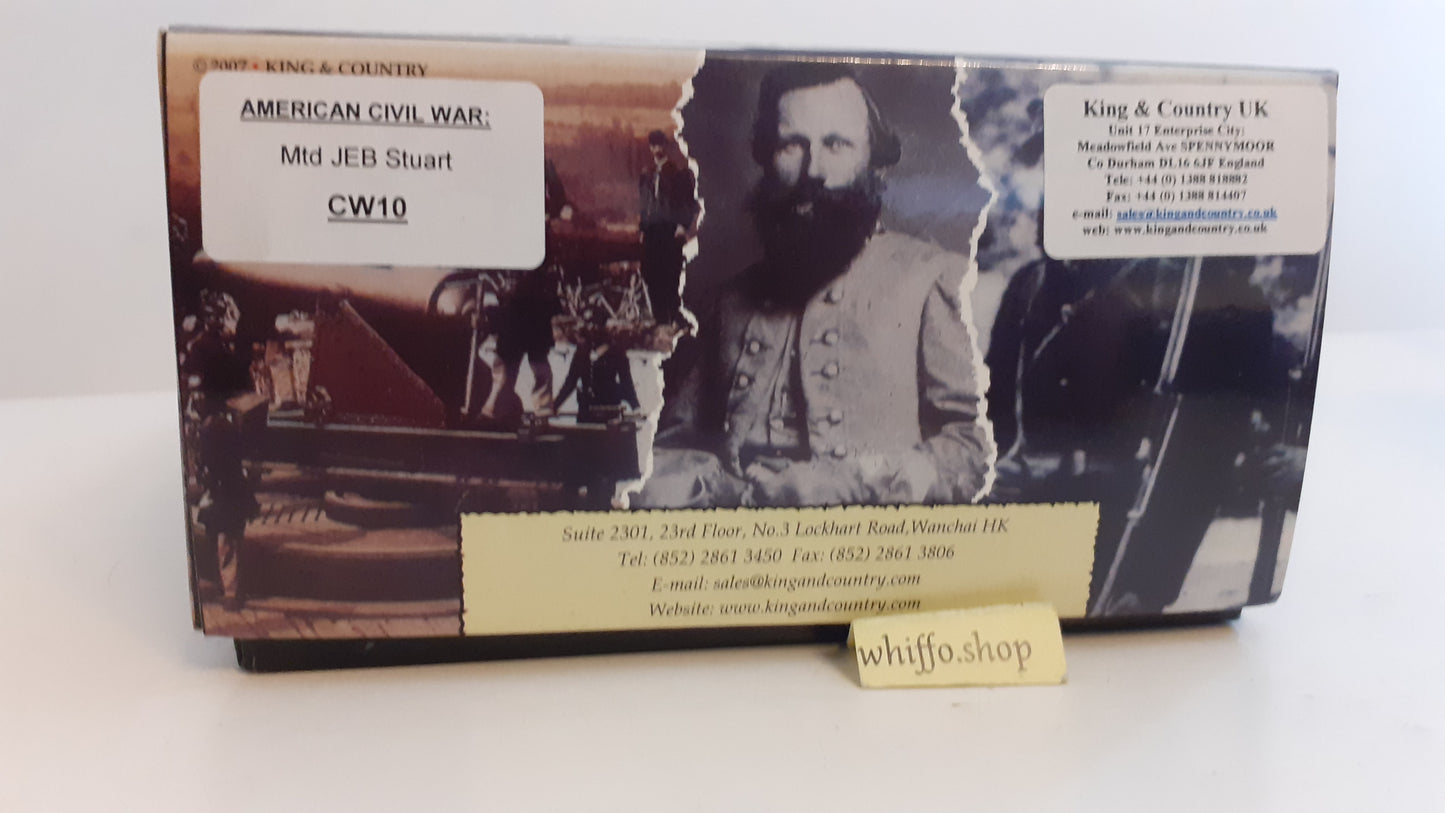 King and country acw confederate general jeb stuart boxed 1:30 cw010 wdb44