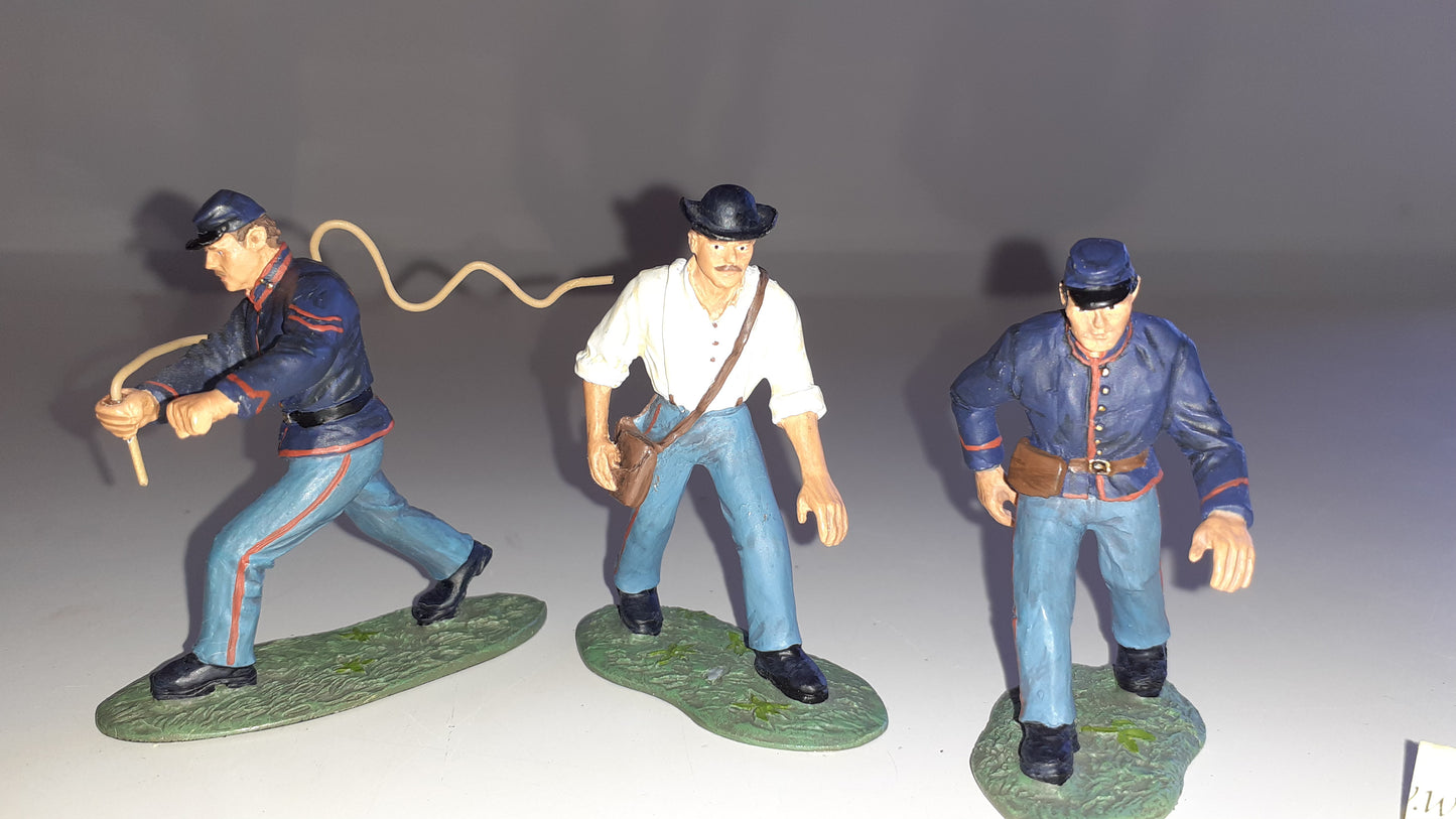 Britains metal 17240 Acw Union Artillery 2001 1:32 Boxed S1