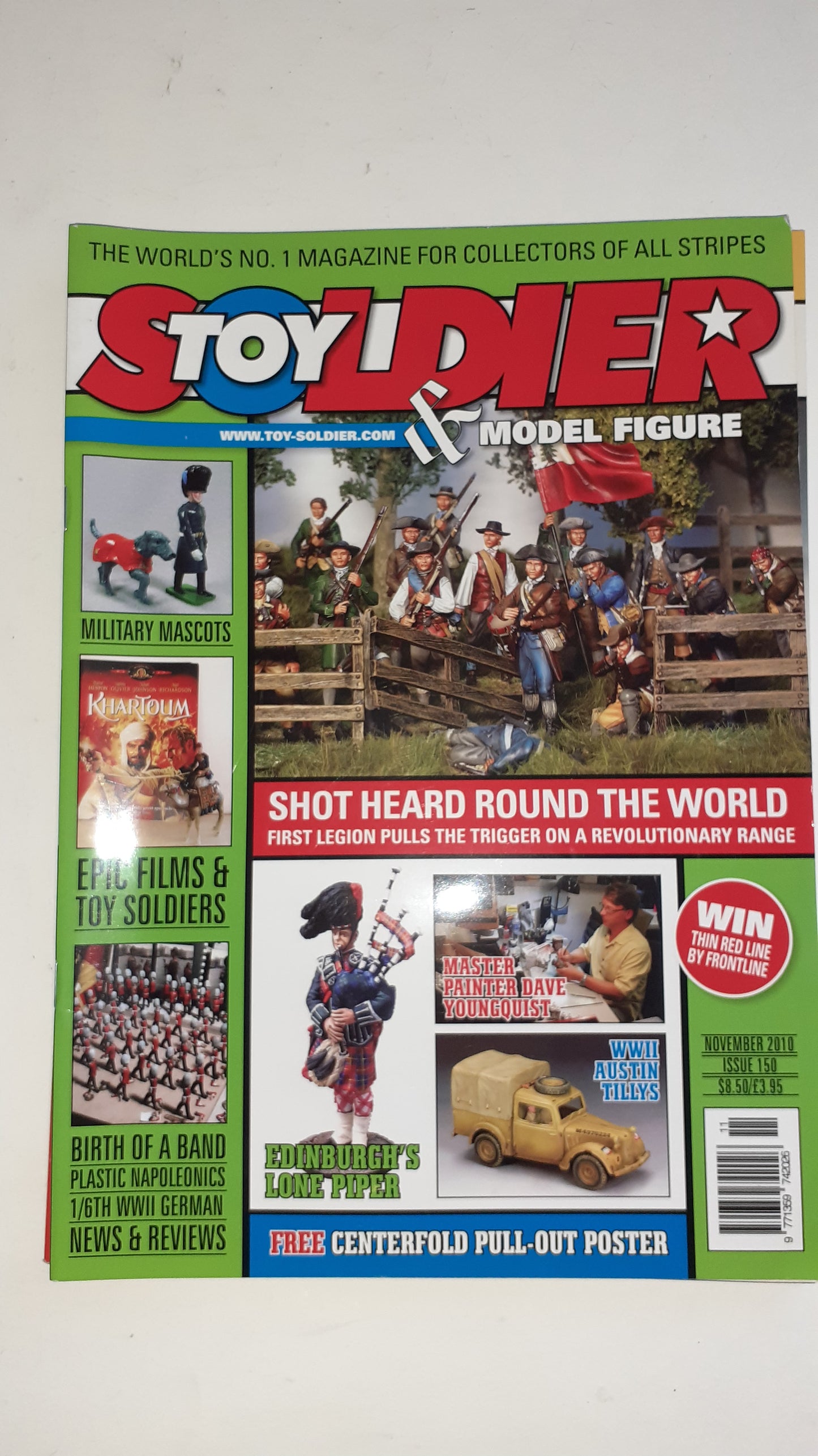 King and country Toy Soldier Magazine 3 Mags 2010 Oct Nov Dec 149 150 151 S7