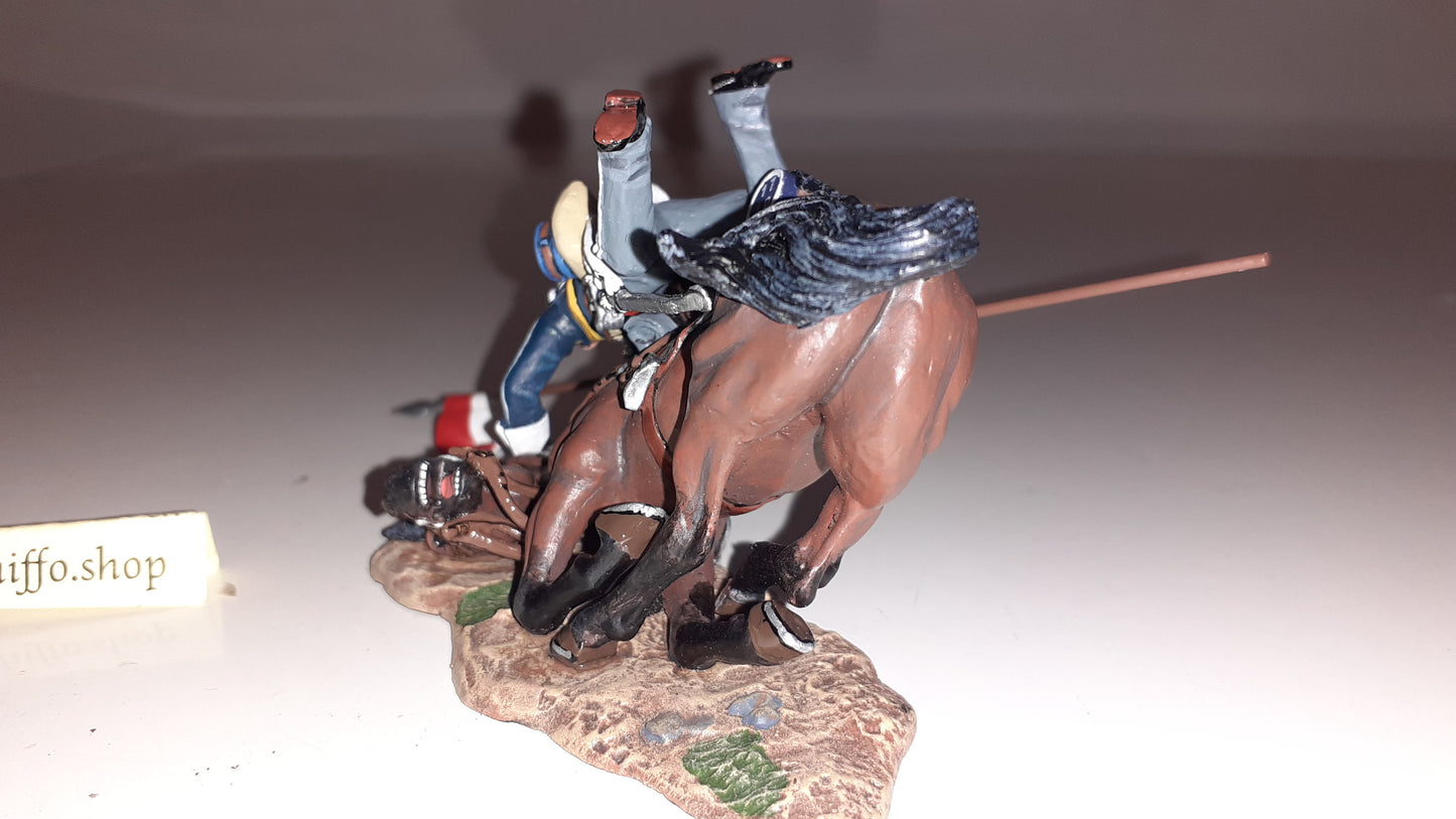 King and country Crimean War Falling 17th Lancer boxd 1:30 Crw36 S555