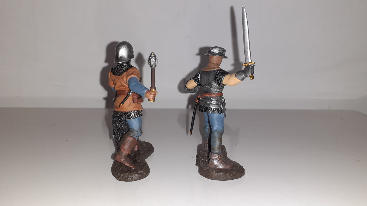 BRITAINS 17685 Knights Of Agincourt Men At Arms french 2006 1:32 Wdb1