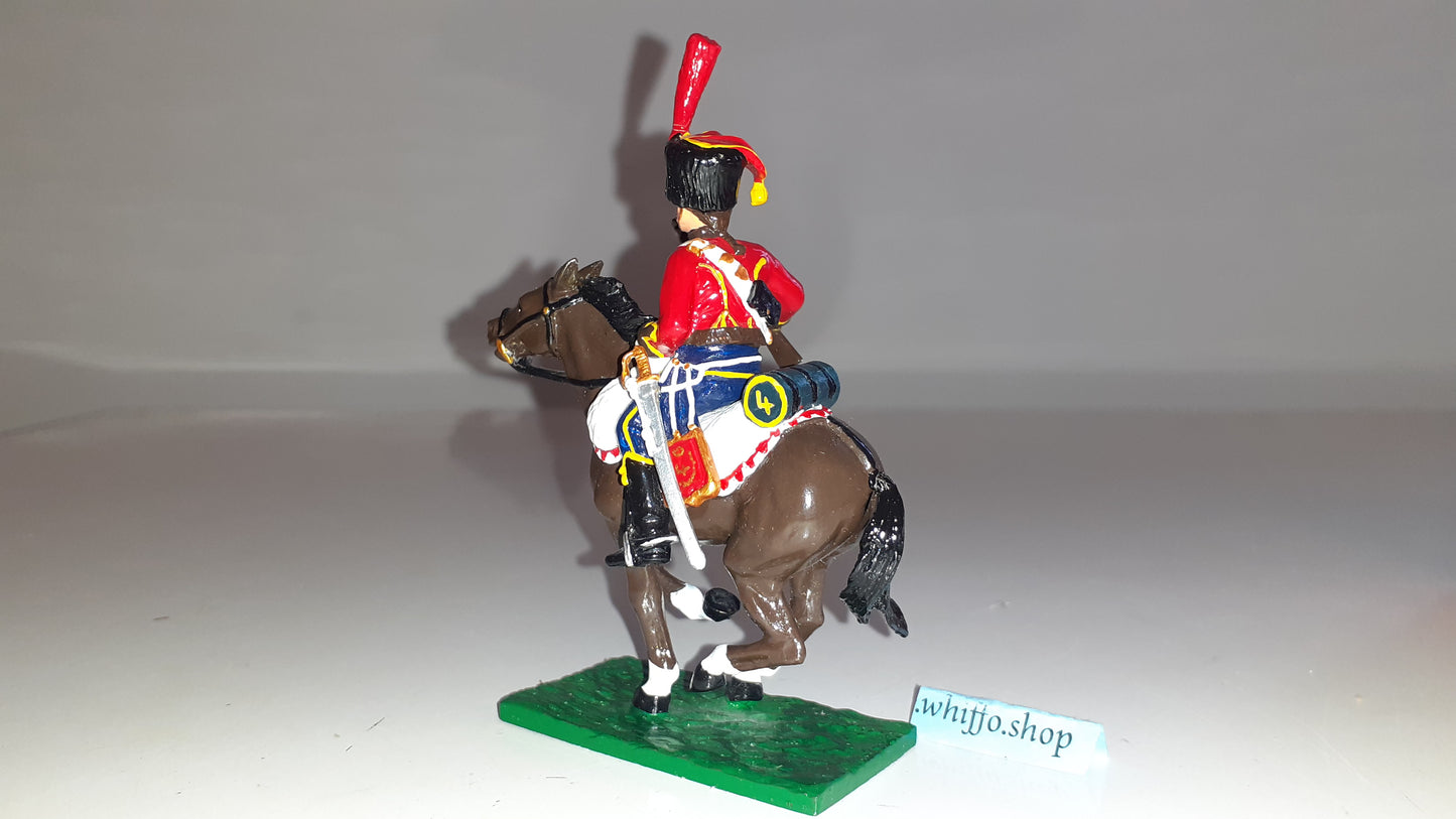 trophy miniatures 1991 Hussars Musketoon Napoleonic Wa86a 1:32 metal box S2