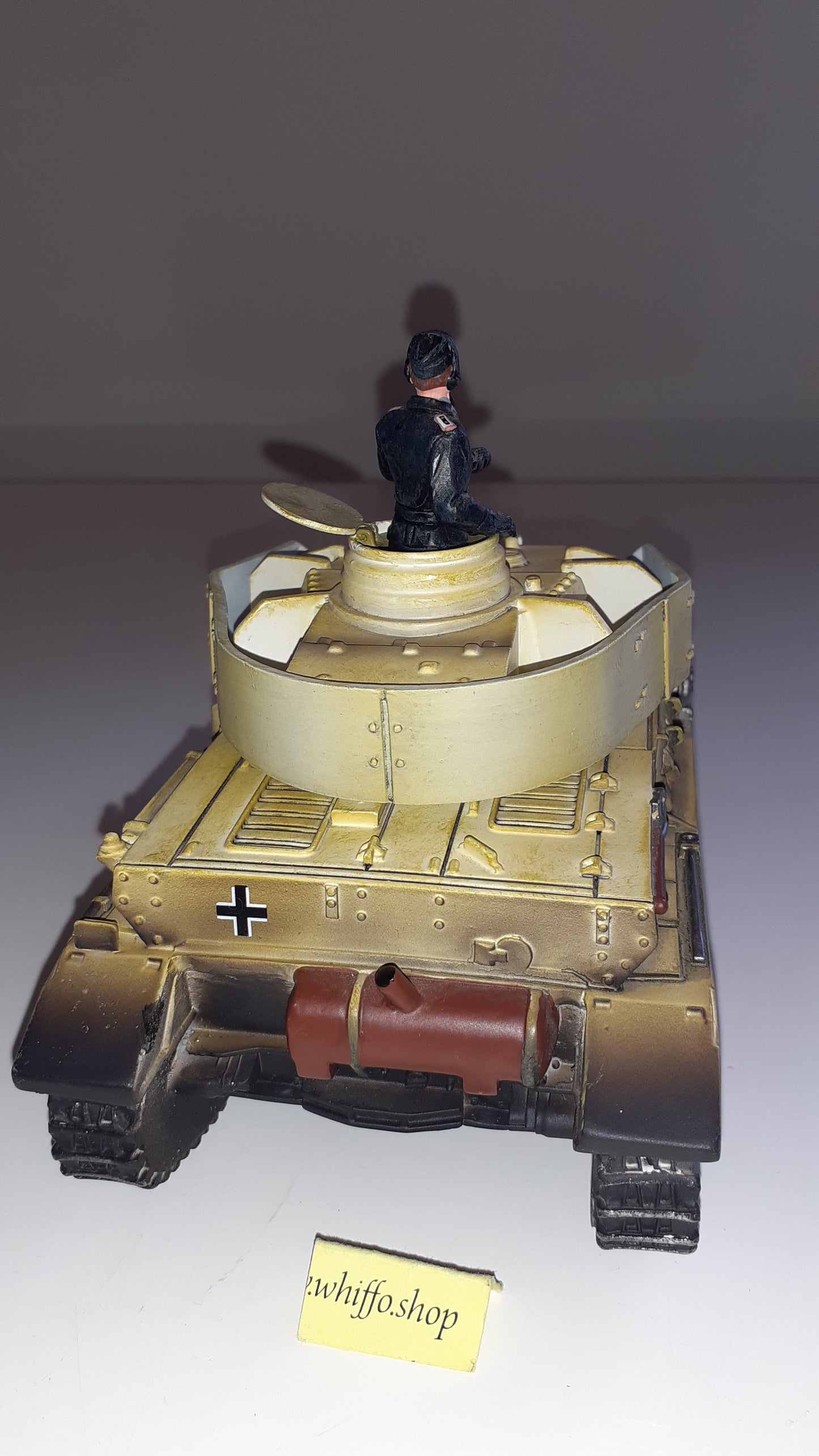 Britains 17460 541 ww2 German Winter Panzer 4 tank IV boxed 1:32 2003 S4