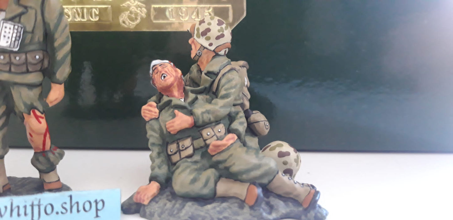 King and country ww2 iwj12 usmc Casualties iwo jima 1999 boxed S154