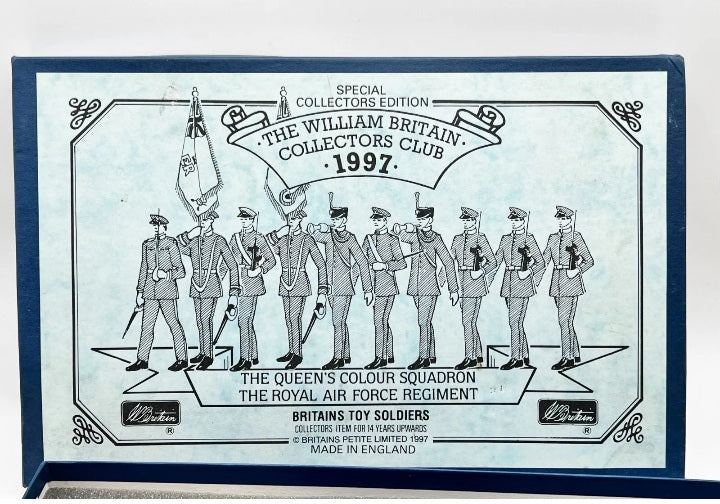 Britains limited edition Colour Squadron RAF Regiment 1997 1:32