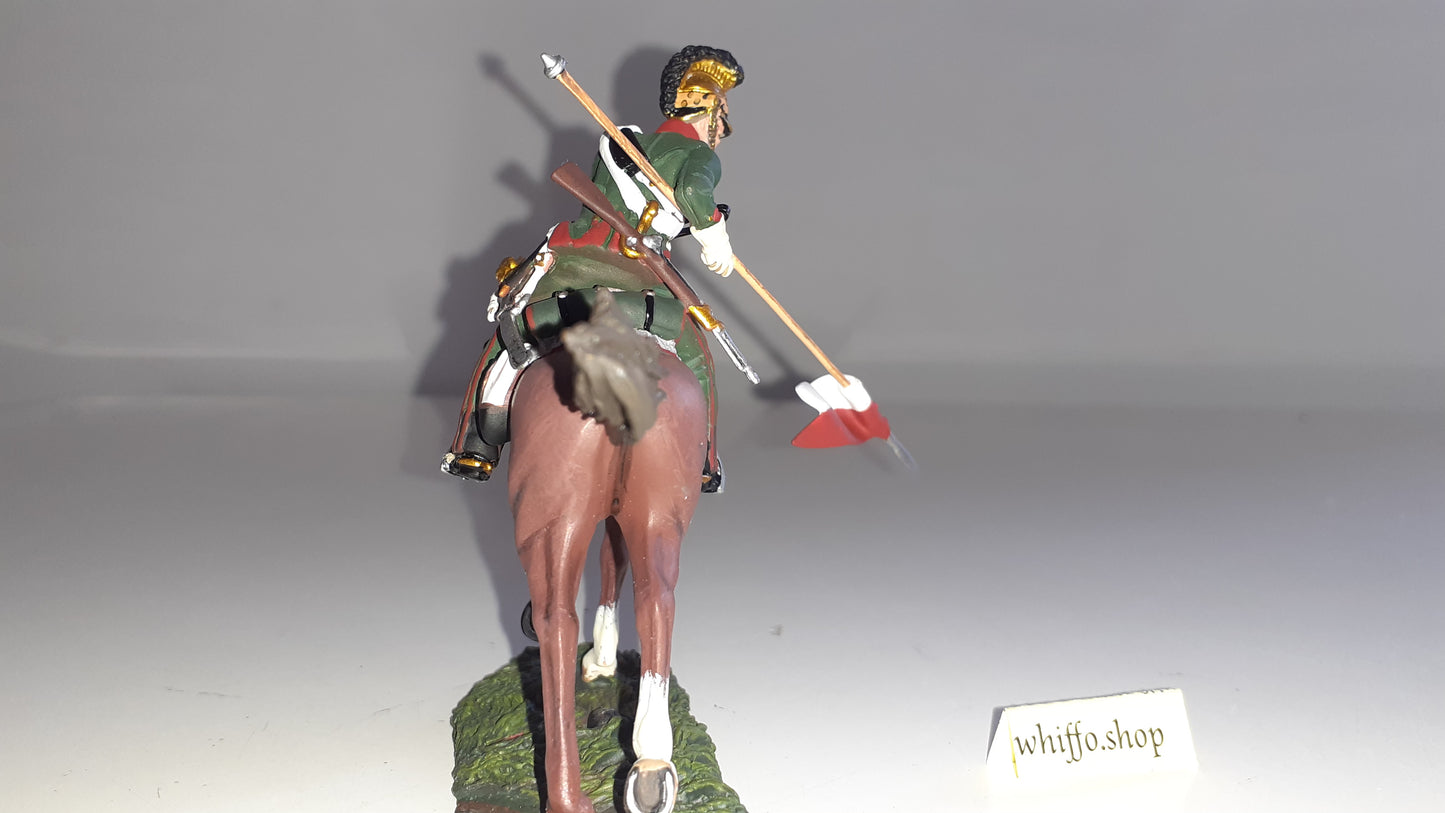 Britains 36025 Napoleonic french 4th lancers 600 Made waterloo 2009 1:32 S542