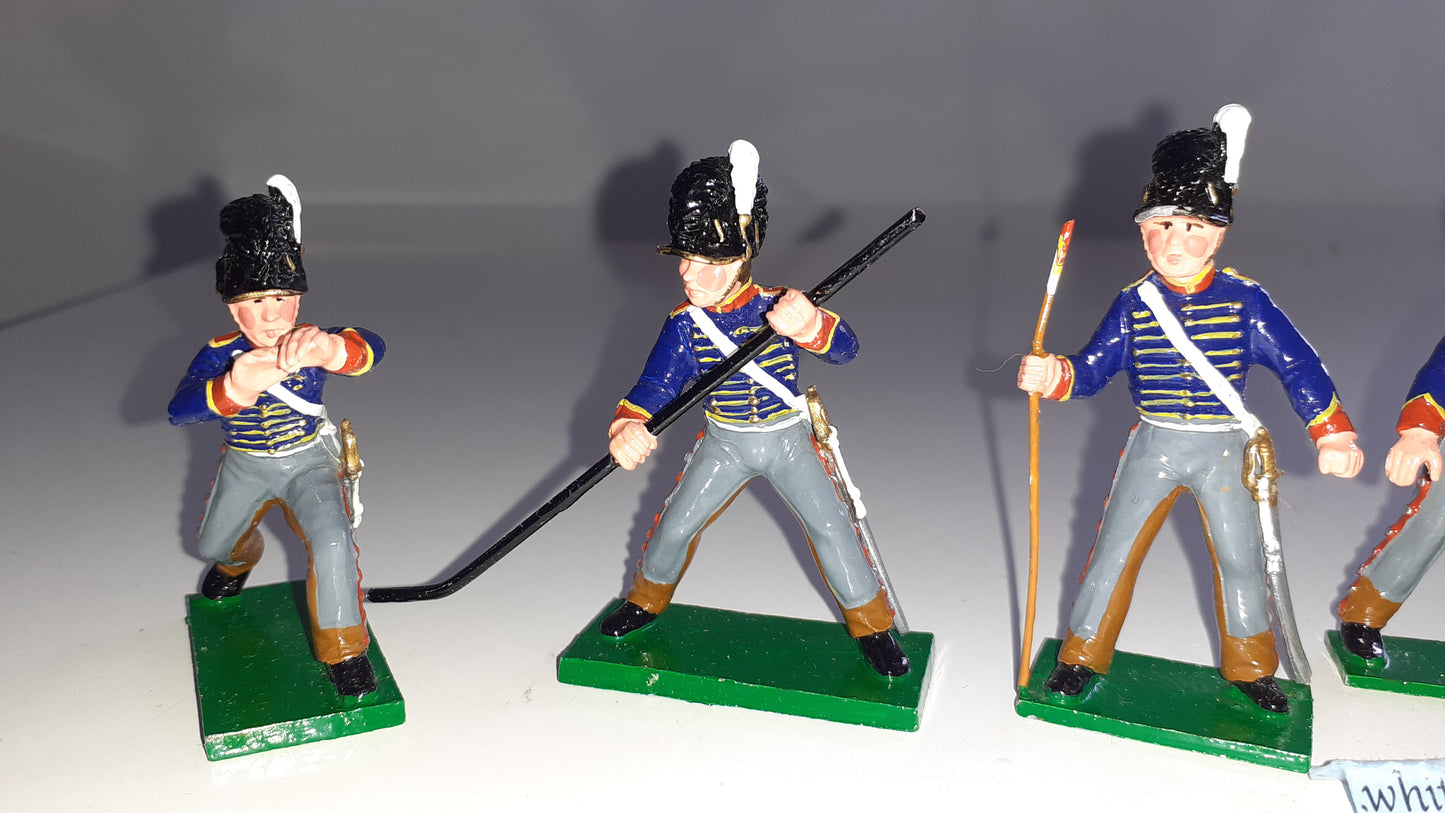 trophy miniatures 1991 Napoleonic Rha Rotal Horse Artillery Eq7 Eq59 1:32 s896