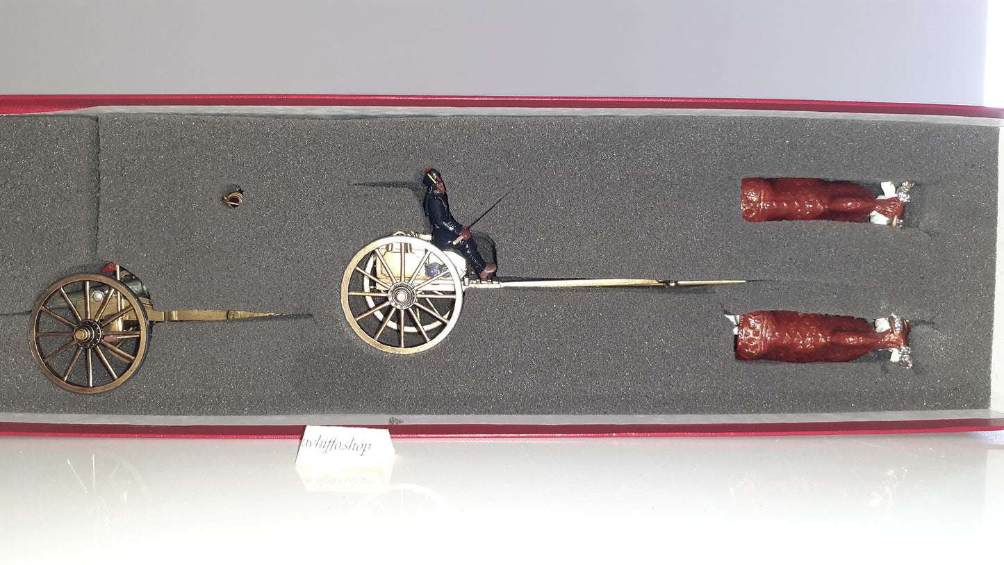 Britains 00141 Delhi Durbar Gaekwar Baroda Silver Gun 1:32 1999 boxed S8