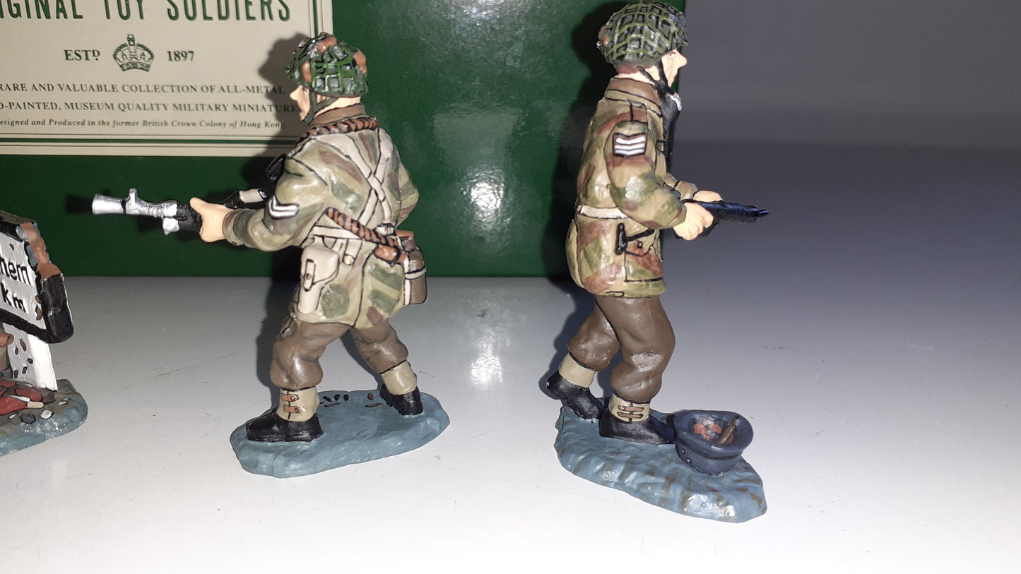 King and country Ww2 An001 Only 500 Paras Paratroopers Arnhem boxed 1:30 S857