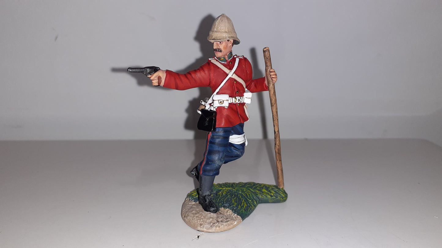 Britains 50042c Zulu wars 24th Foot Wounded Club Figure 1:32 2013 boxed B11