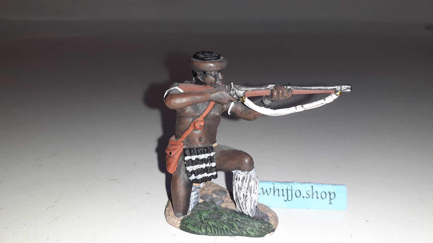 Britains 20117 Zulu wars Udloko Regiment Rifle Firing 1:30 2013 boxed B1426