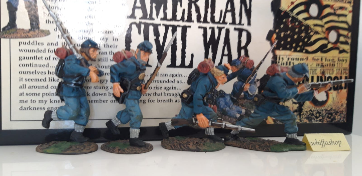 king and country Acw Confederate union Charge Acw03 1:30 metal boxed Wdb