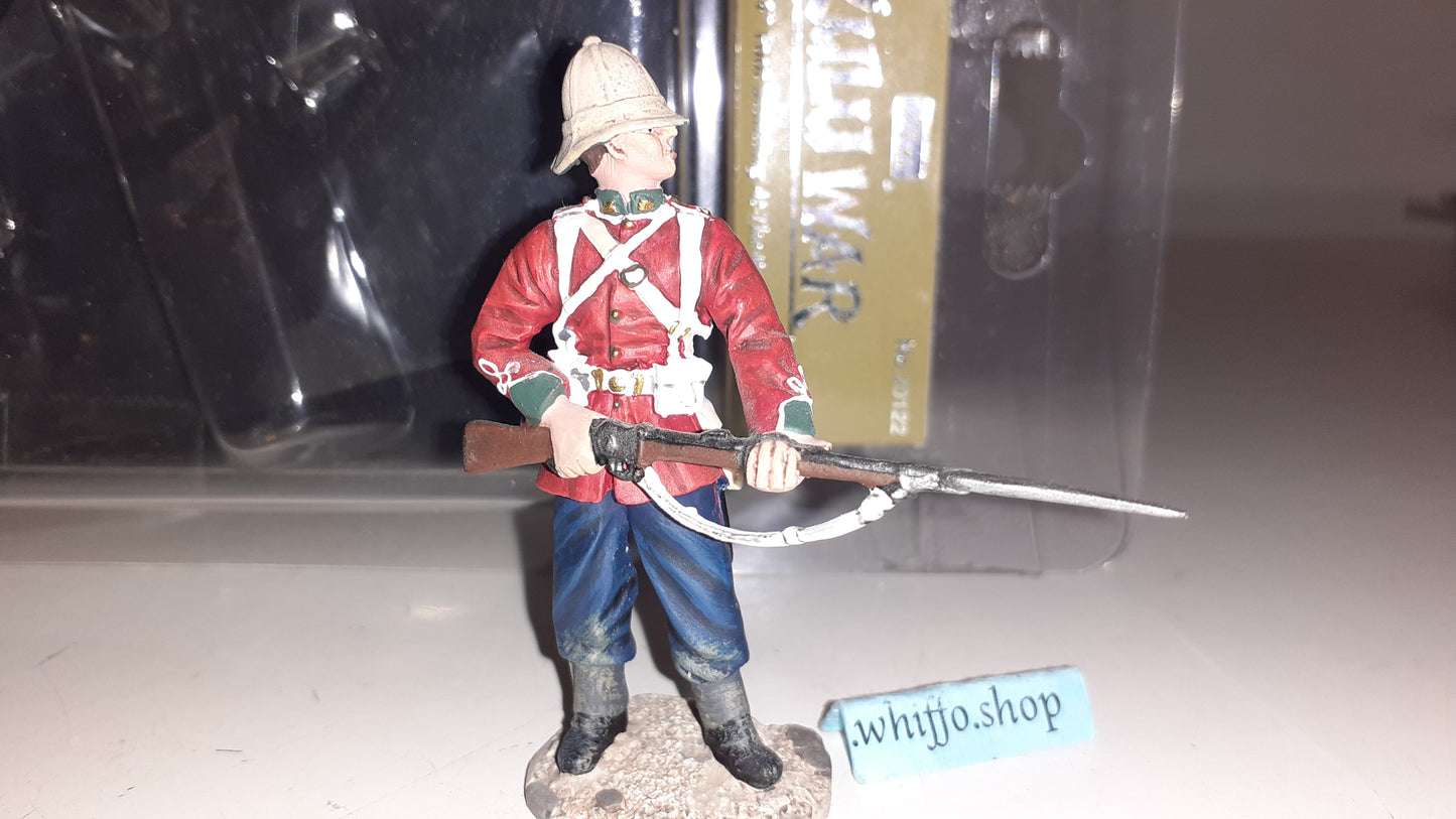 Britains 20122 Zulu wars British 24th Foot At Ready 1:30 2013 boxed B1426