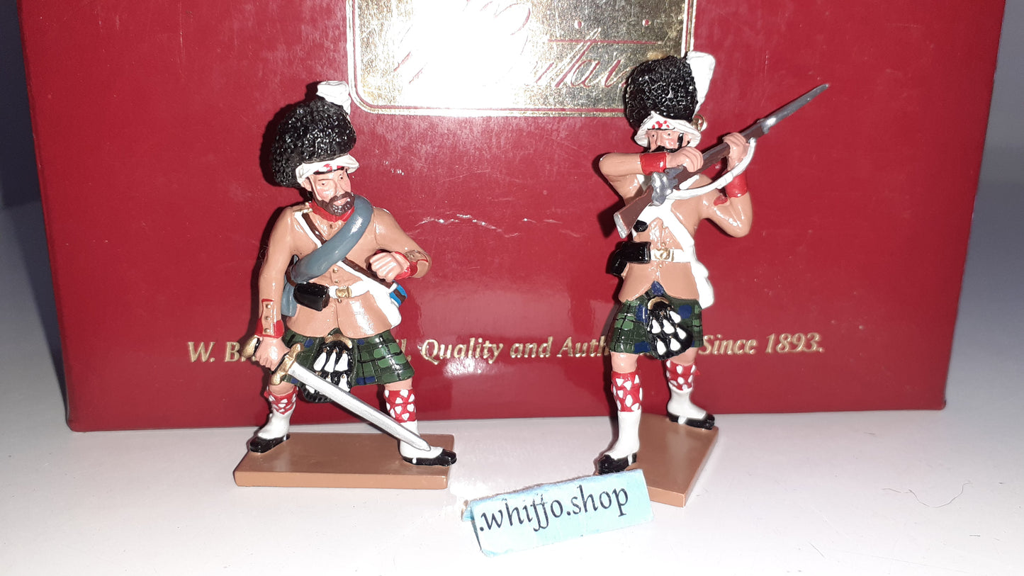 Britains 43095 Indian Mutiny Secundra Bagh 93rd Highlanders VC 2007 boxd S75