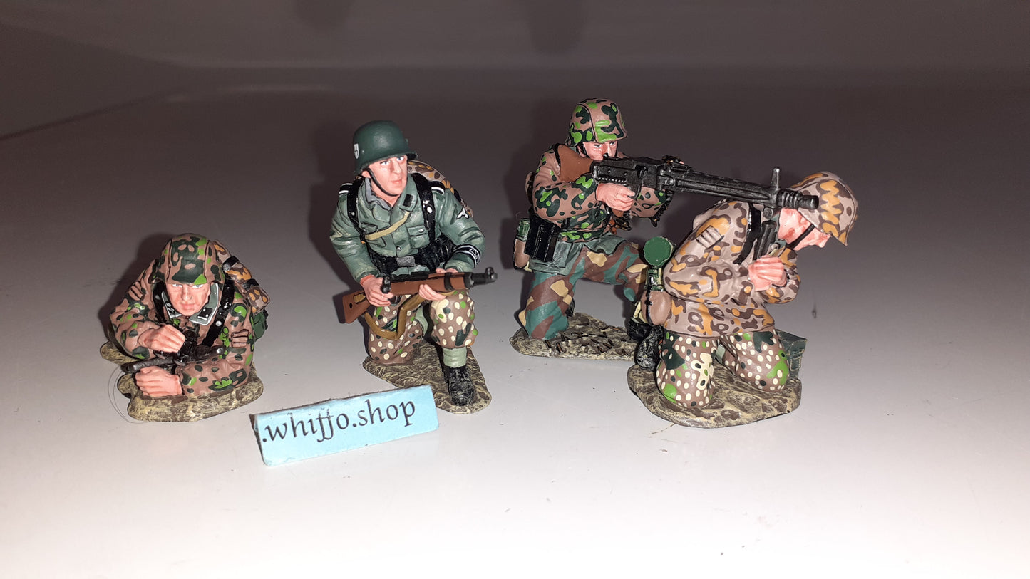 king and country wss51 ww2 German 1944 Mg42 Group 2003 1:30 metal Wdb97