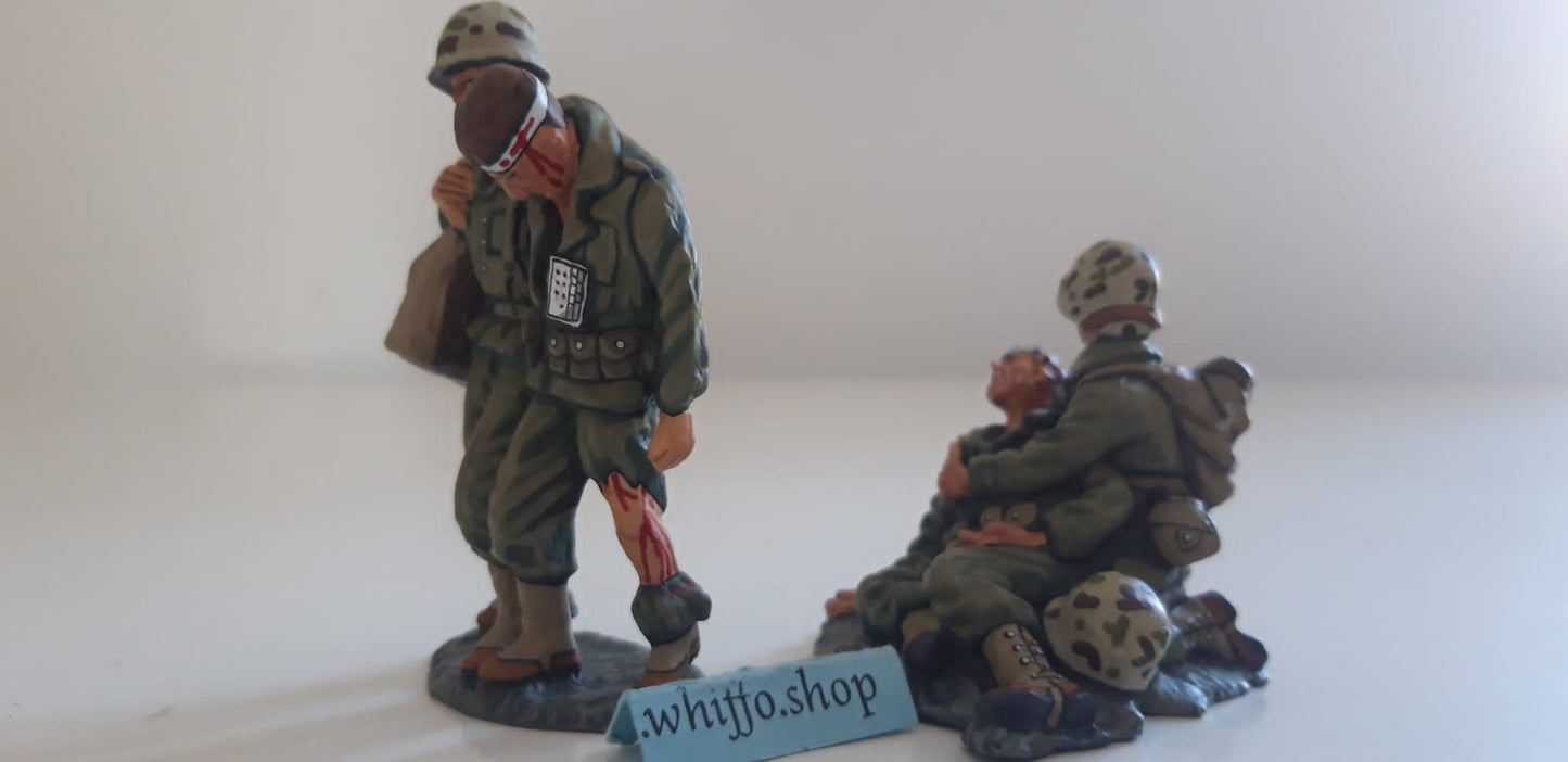 King and country ww2 iwj12 usmc Casualties iwo jima 1999 boxed S154