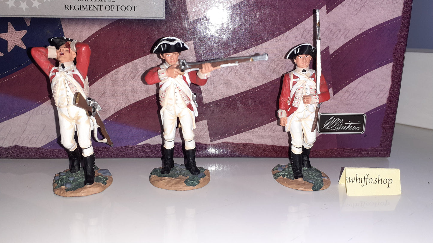 Britains 17281 2001 AWI AWR ARW 52nd Regiment Of Foot British boxed 1:32 S7
