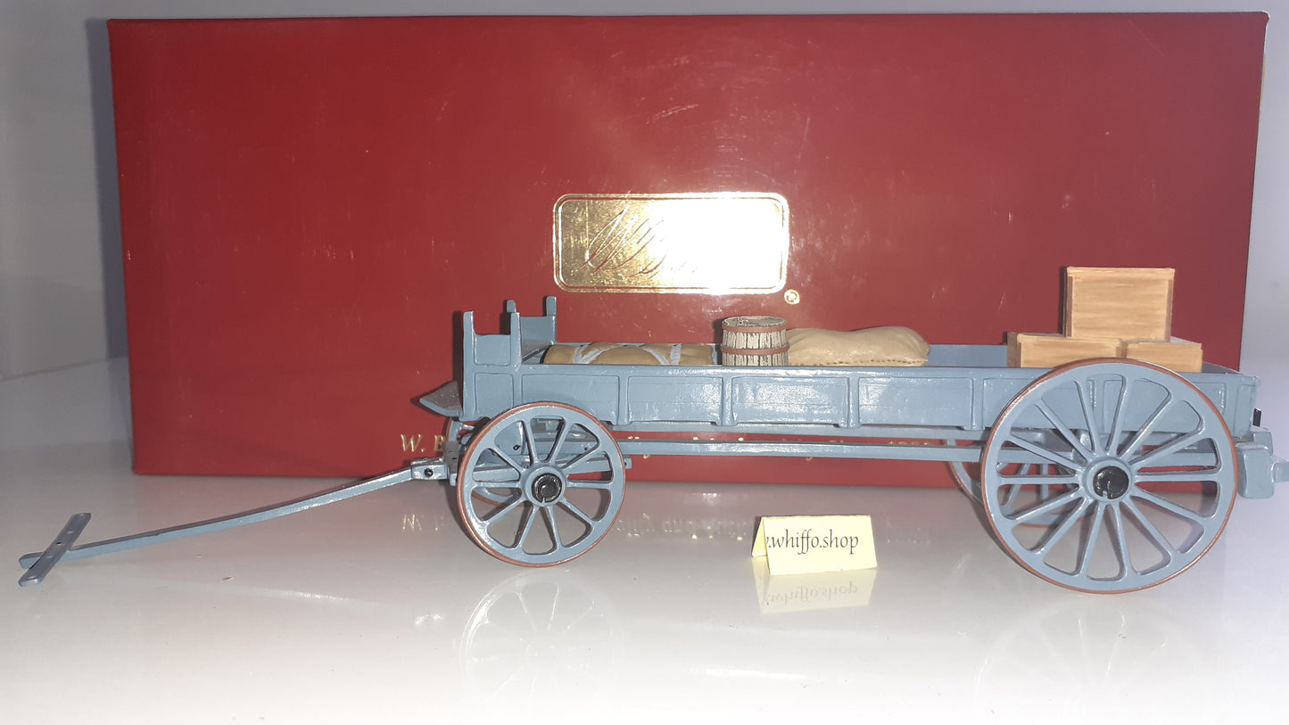 Britains 45009 Zulu wars 24th Foot Ox Wagon Supplies 1:32 2006 boxed S7