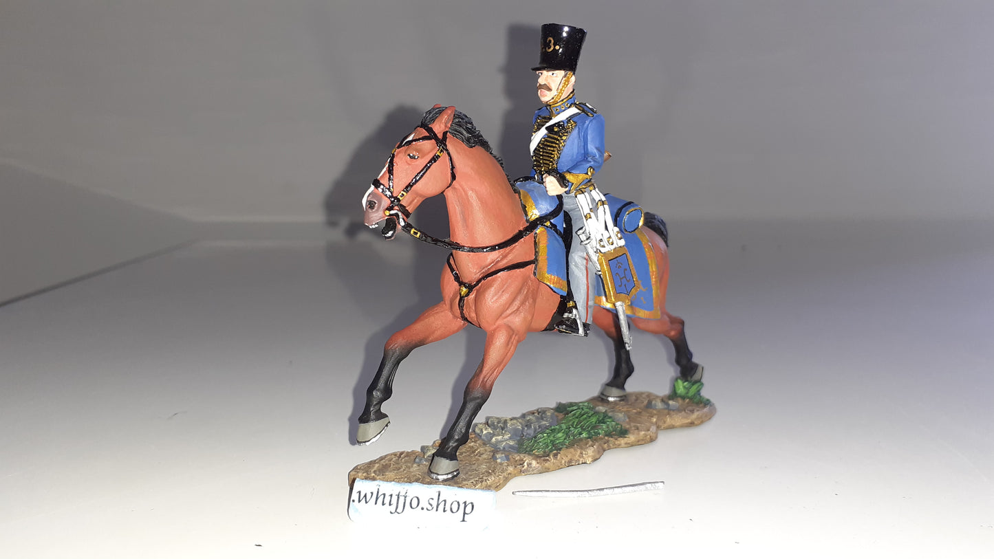 King and country Crw20 Crimean War Russian Hussar Broken Sword 2007 boxd S8