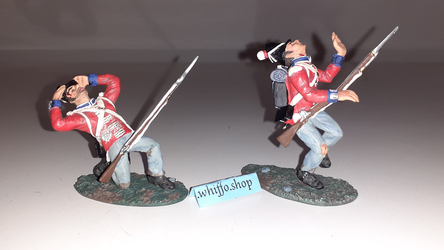 Britains 17299 2001 British Casualties Waterloo Napoleonic 1:32 metal boxd S8b for sale