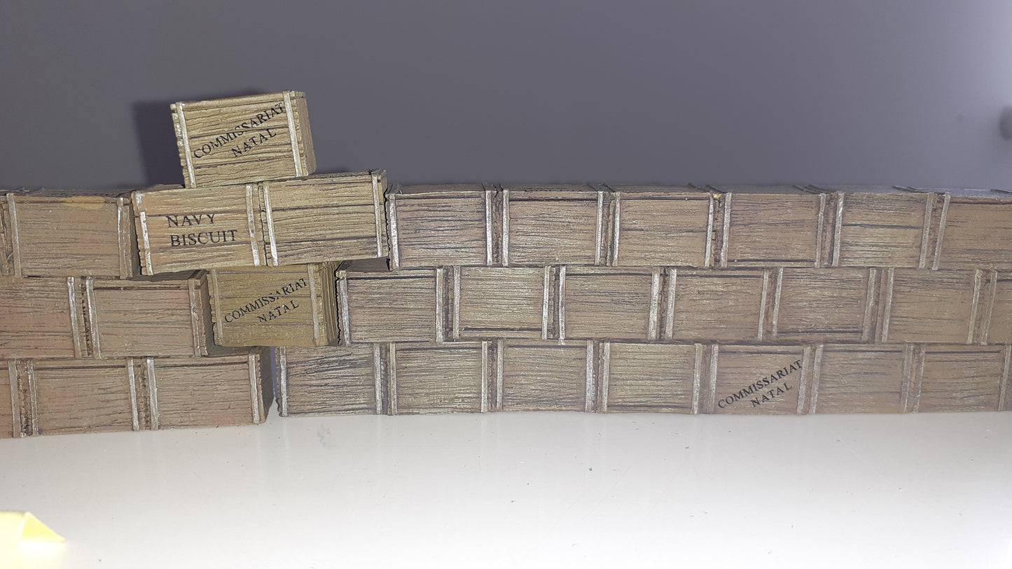Britains 20050 Zulu wars 24th Foot biscuit box Walls 1:32 2008 boxed S7