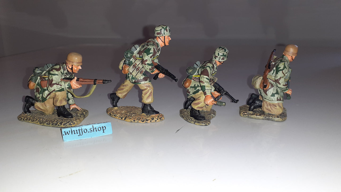 King and country Ww2 2001 Fj05 German Fallschirmjager Paras Ambush box 1:30 S1