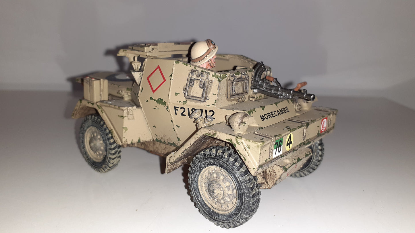 King and country ww2 Ea66 8th army Desert Dingo Daimler Tank boxed 2012 Wdb1